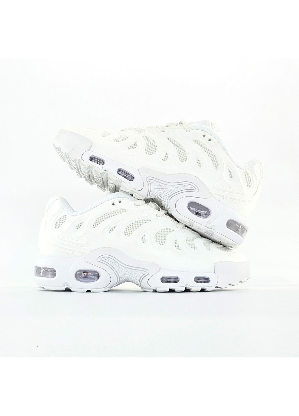 Кроссовки женские Nike Air Max TN Plus Drift White | Найк Аир Макс ТН плюс белые No Brand белые демисезоны (364087925)