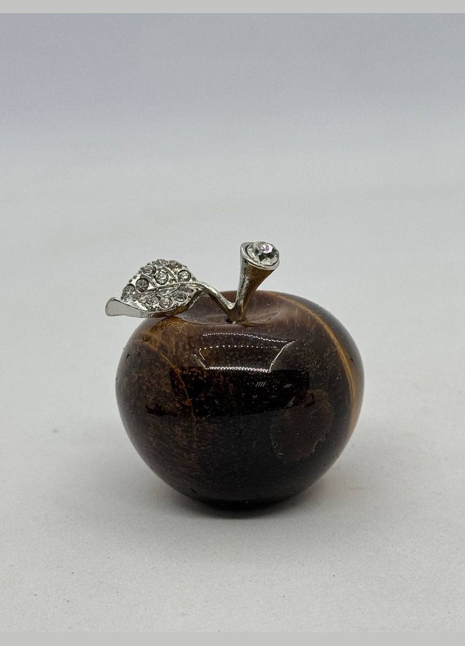 Яблоко из тигрового глаза 37*35 мм Коричневый No Brand (332199774)