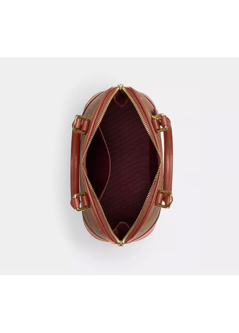 Сумка Coach Sabrina Satchel Bag In Signature Canvas CAS19 (355245002)