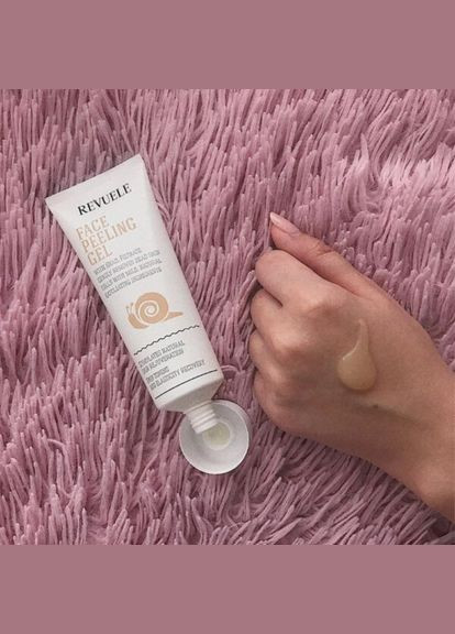 Гель пилинг для лица с фильтратом улитки 80 мл REVUELE Гель пілінг для обличчя (315933087)