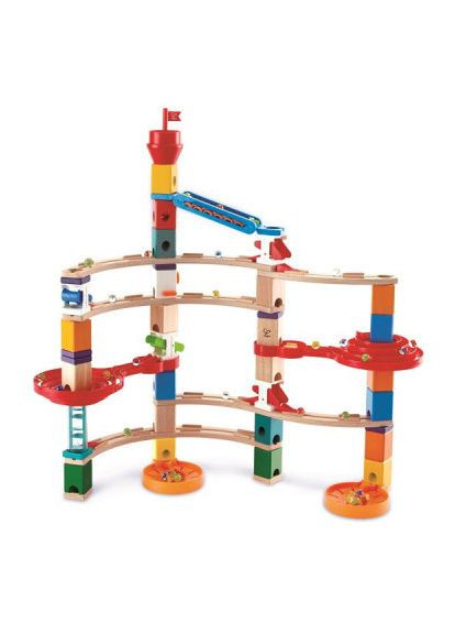 Конструктор лабиринт Quadrilla Спирали 129 элементов (E6024) Hape лабіринт Quadrilla Спіралі 129 елементів (368471455)