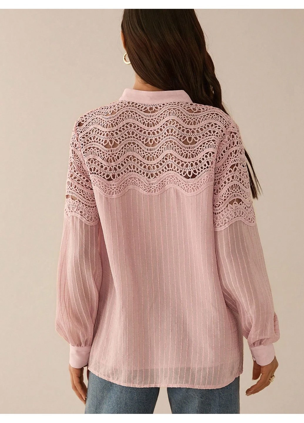 Розовая блуза SHEIN