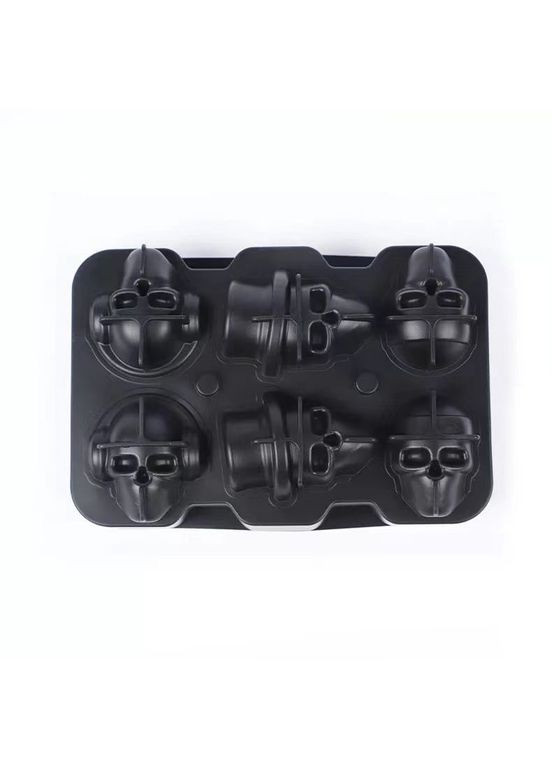Силіконова подвійна форма для льоду з черепами – 3 стилі в одній формі No Brand (315101639)