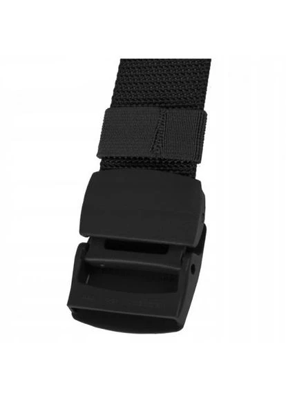 Ремень тактический С пластиковой пряжкой One size 130см Черный HOSENGÜRTEL QUICK RELEASE 38MM SCHWARZ (13121102) Mil-Tec (366219818)