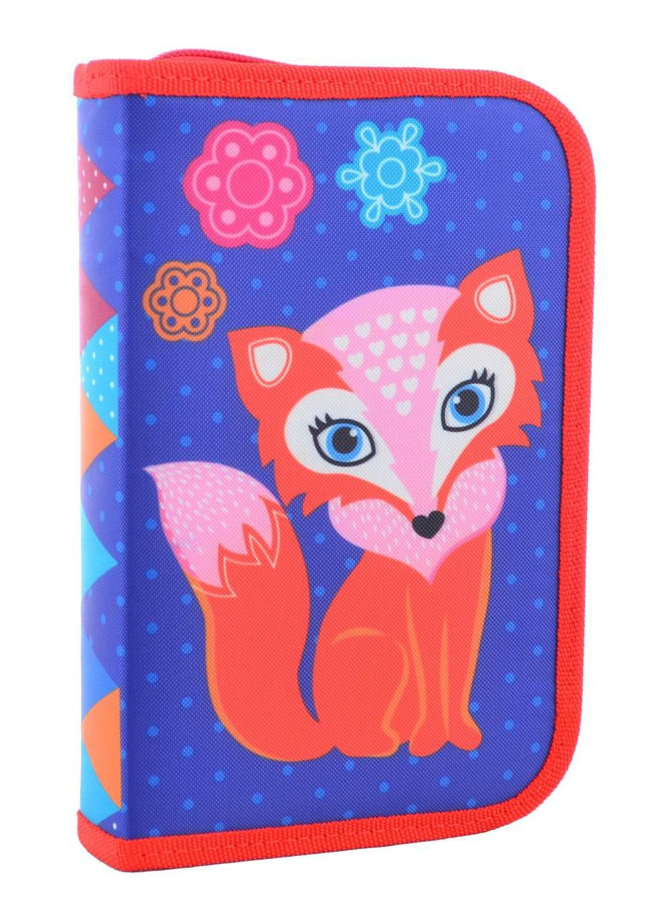 Пенал тв. " " /531685/ 1 відд., 2 відв. Fox, 20.5*13*3.6 (1/80) Smart (367751126)