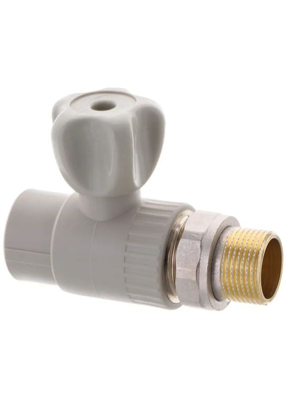 Кран радиаторный прямой EP.0125 - 25x3/4M" (стальной шар) (EP4050) EUROPRODUCT (321205703)