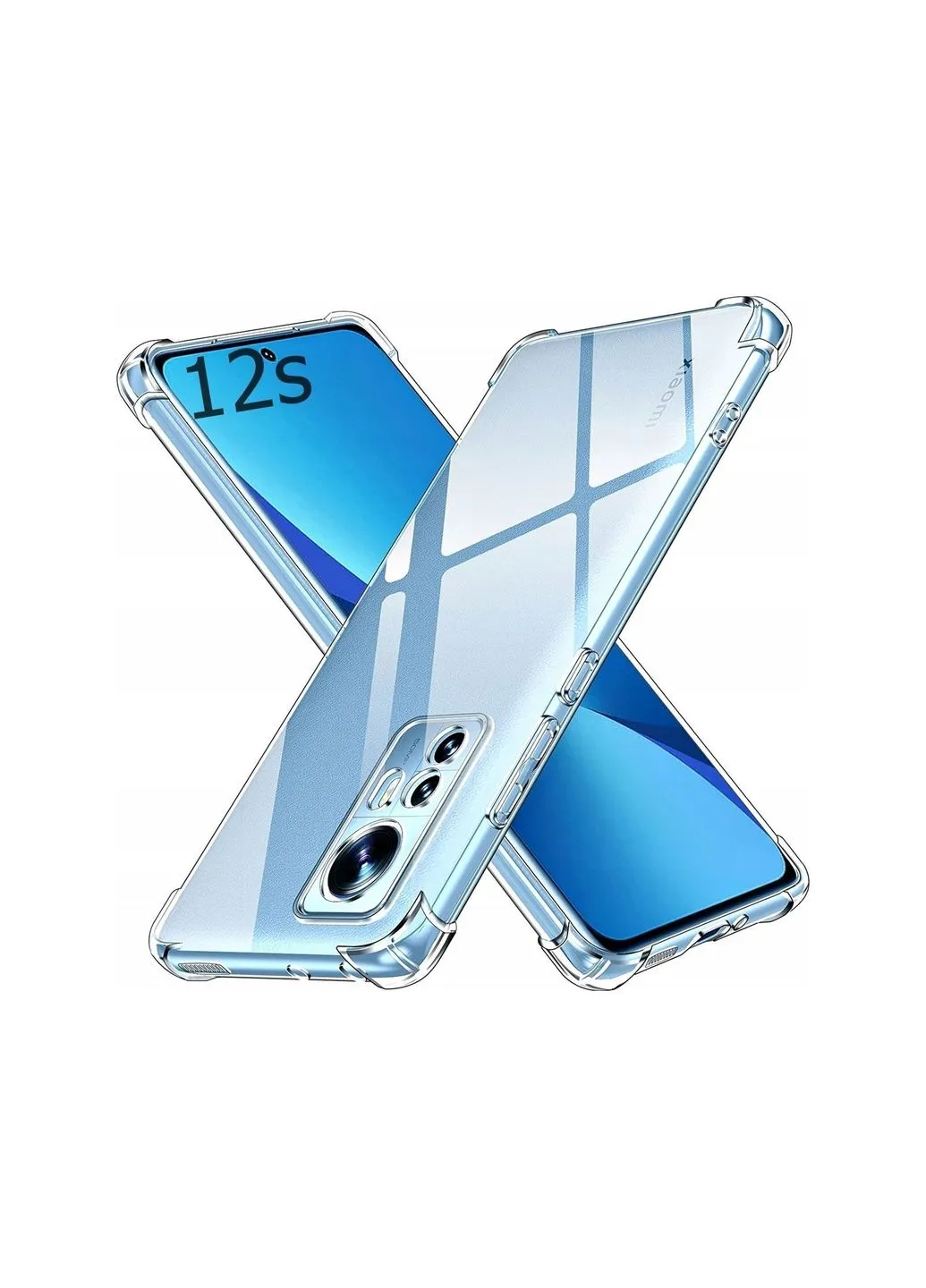 Чохол до мобільного телефона (709326) BeCover Anti-Shock Xiaomi Redmi Note 12S Clear (326586461)