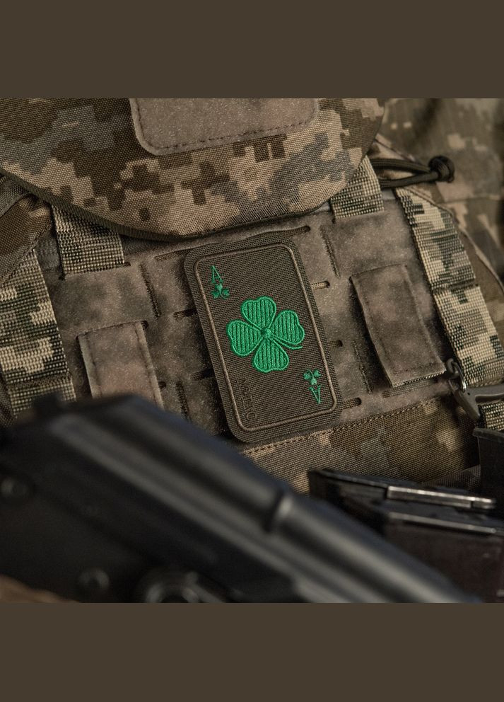 Нашивка Фартова Карта (вишивка) Ranger Green M-TAC (315047484)