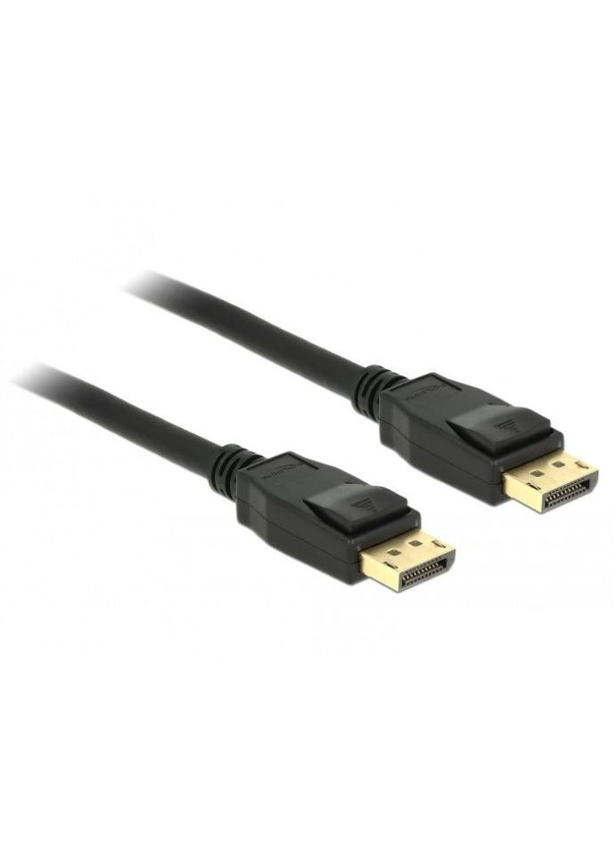 Кабель монитора сигнальный DisplayPort M/M (папа/папа) 1.5m v1.2 4K@60Hz 19p D=7.3mm Gold Cu Delock (369645926)