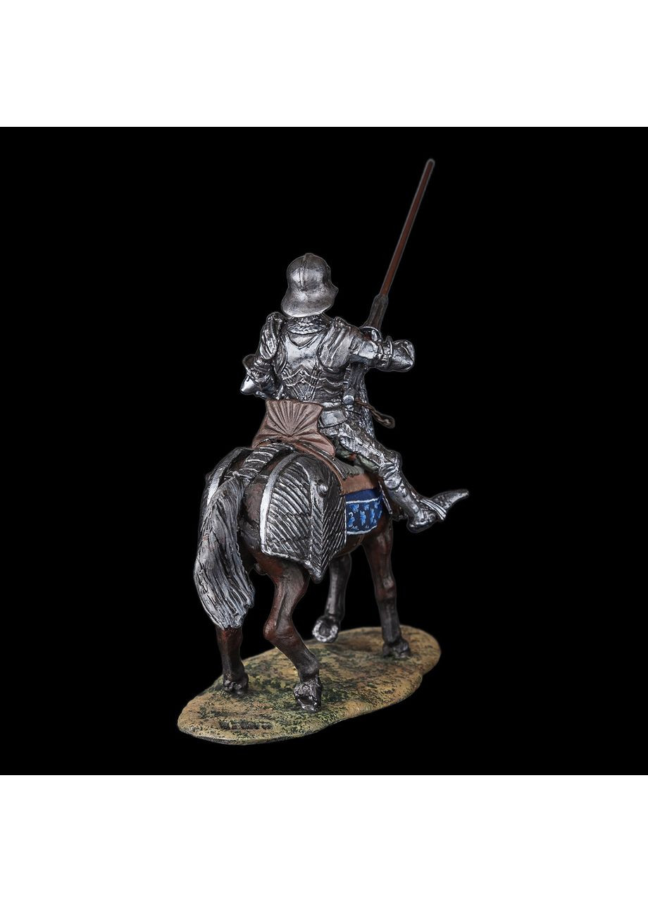 Статуэтка крашеная Рыцарь в готических доспехах 15 века 9 см из металла и олова, коллекционная, антиквариат, подарок Artfactory (361859257)