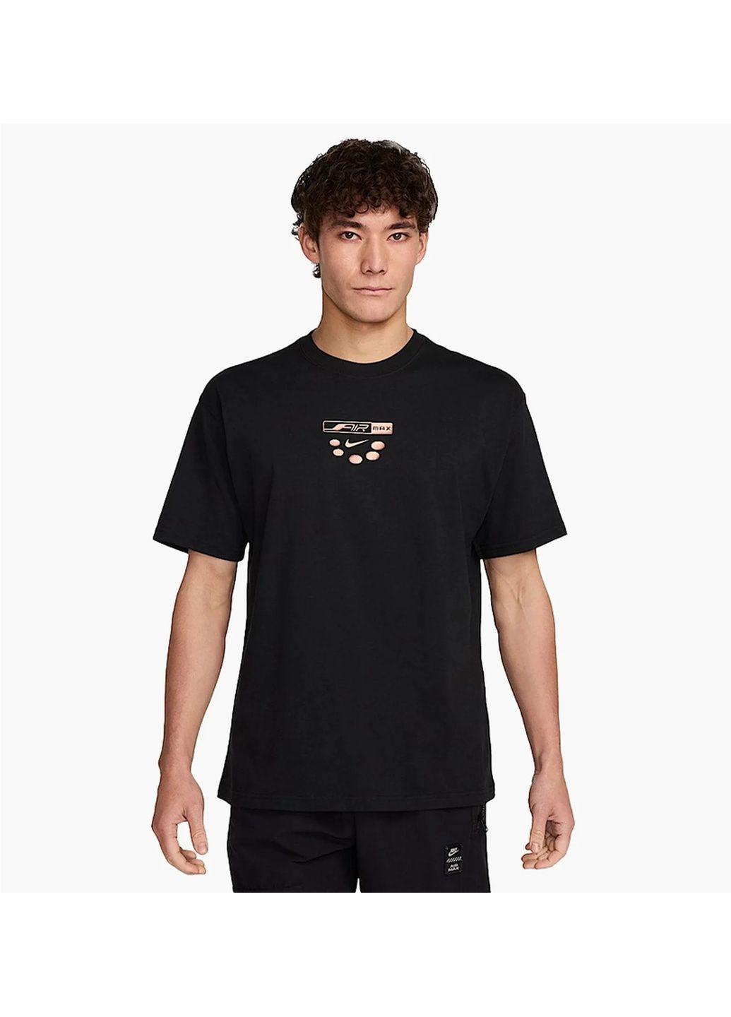 Черная футболка мужская nsw tee m90 oc airmax black Nike