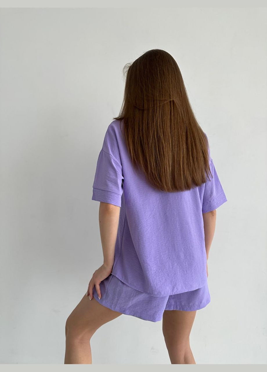 Женский костюм рубашка+шорты Україна (331864371)