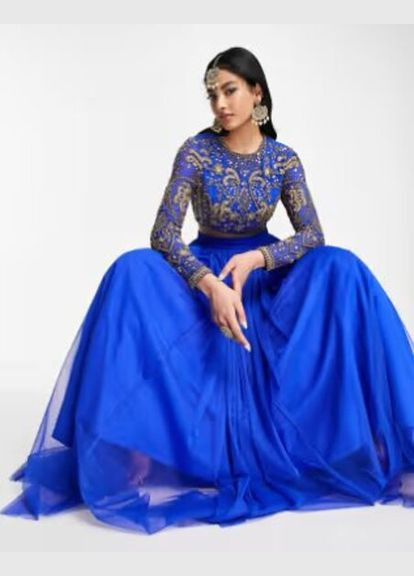 Спідниця Asos Maxi Lehenga (330290631)