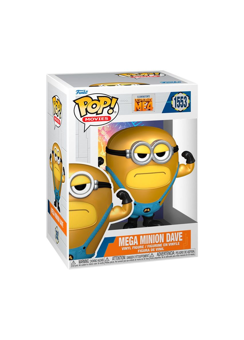 Игровая фигурка Pop! серии Ничтожный я 4 - Супер Дэйв Funko (317275033)