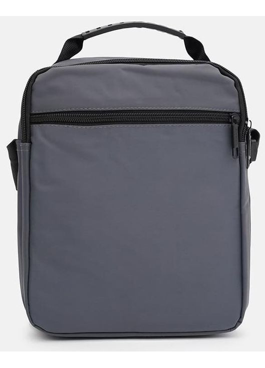 Спортивна сумка планшет через плече чоловіча текстильна для телефону та для документів маленька Сірий 38061 Monsen (355245381)