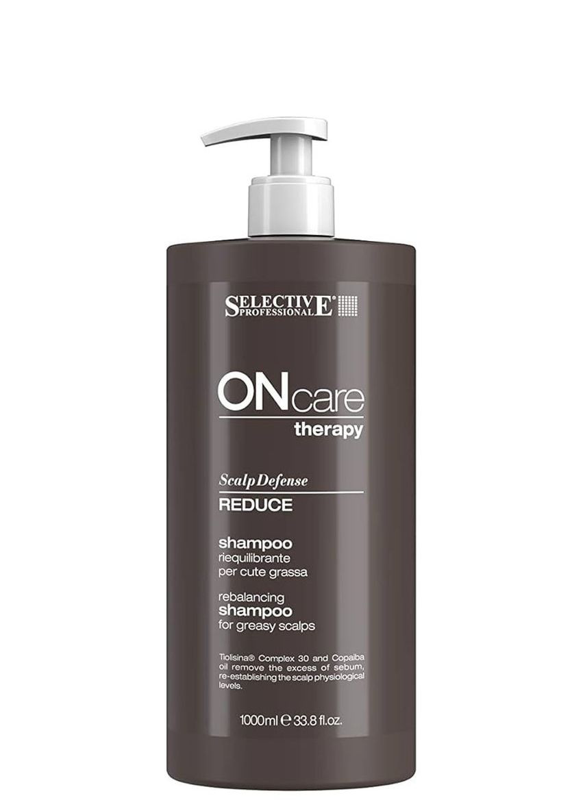 Шампунь для жирної шкіри Reduce Shampoo 1000 мл. Selective Professional (325452750)