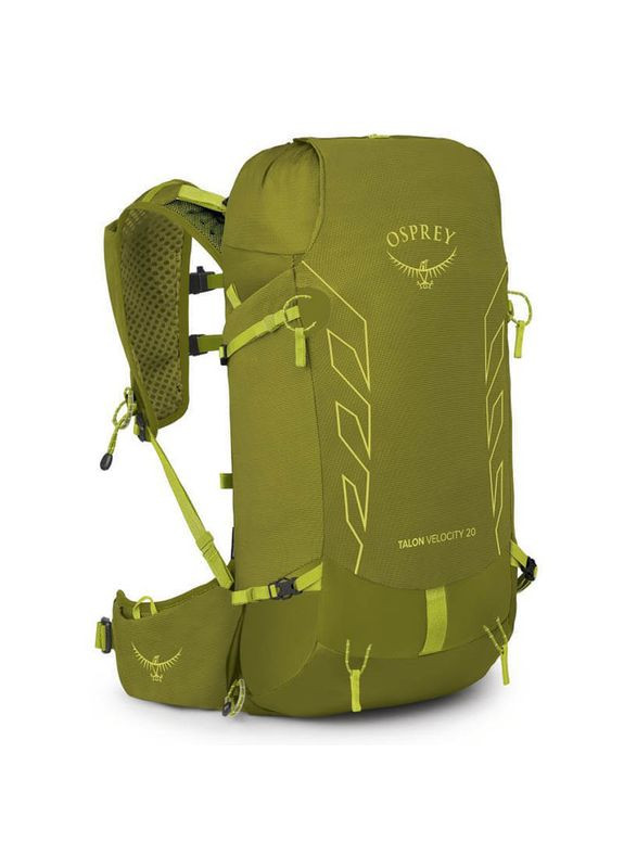 Туристичний рюкзак Talon Velocity 20 matcha green/lemongrass L/XL (009.3547) Osprey (324611764)
