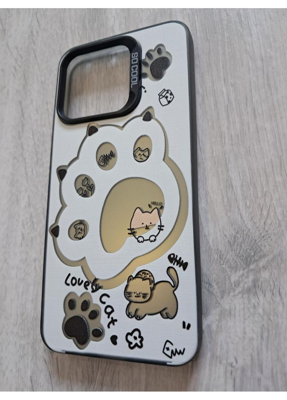 Чохол на Mi 13 5G силіконові борти акриловий бампер з котячою лапкою Xiaomi (360896917)