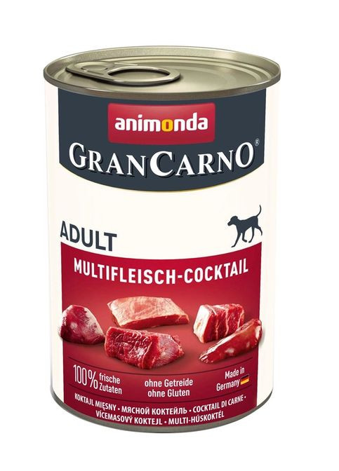 Влажный кормGranCarno Adult Multi Meat Cocktail мультимясной коктейль для собак 400 г (4017721827300) Animonda (266274538)