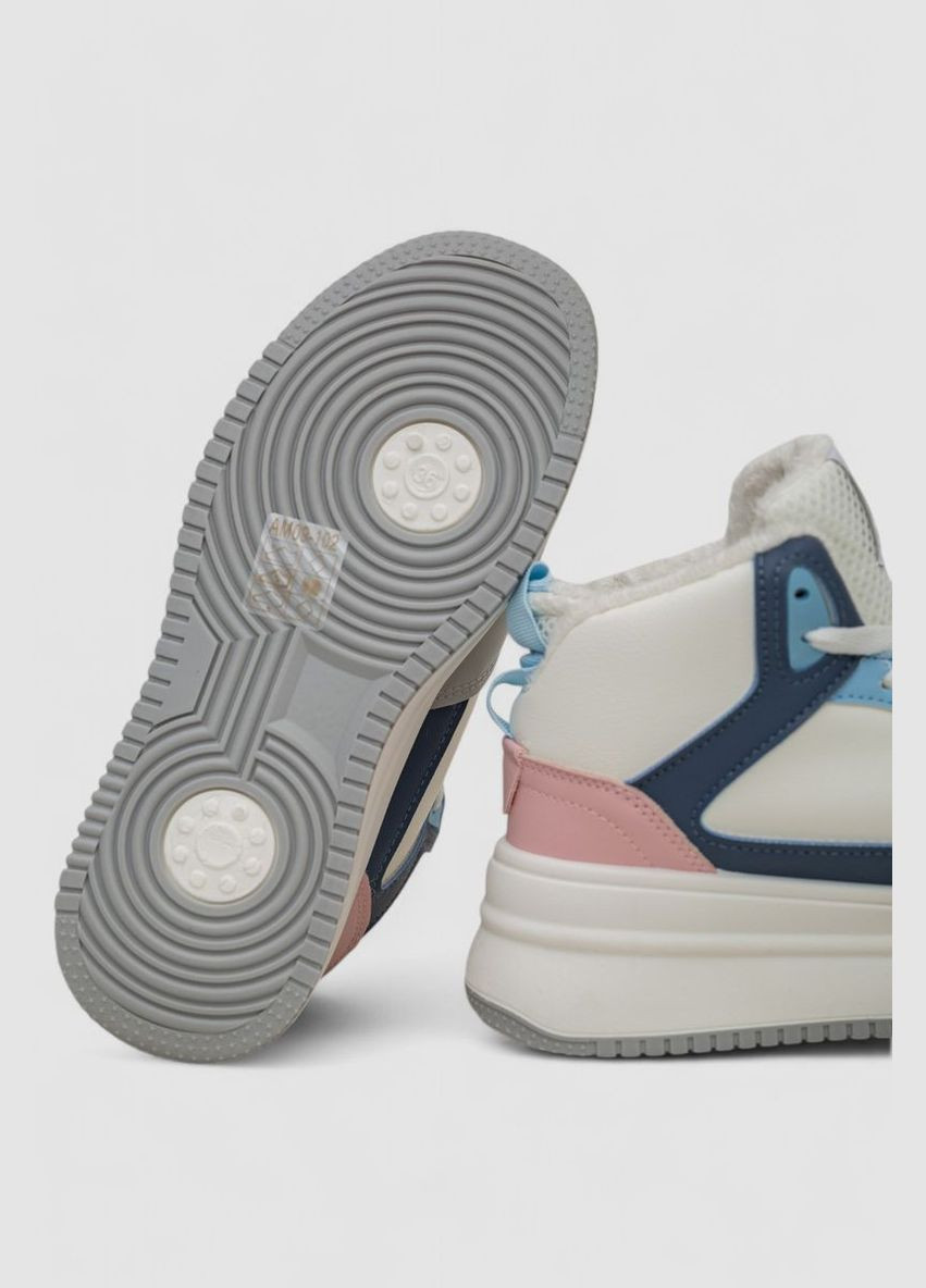 Кроссовки женские зимние на меху Ager Кроссовки розовые зима (318561376)