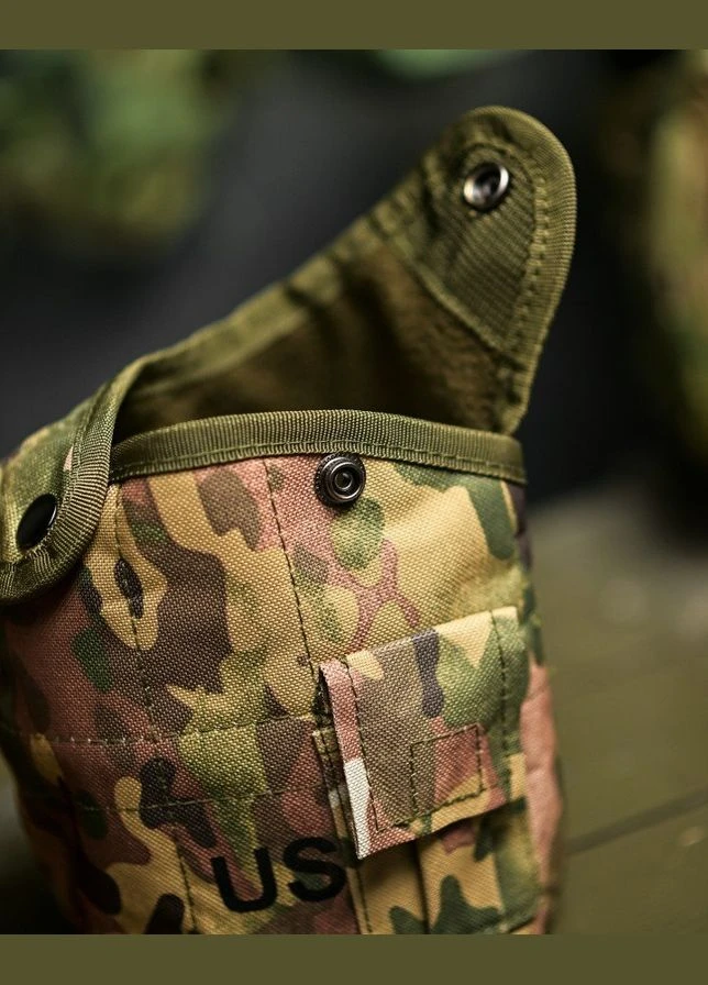 Походна фляга Mtk мн5429 Олива пластикова герметична непромокаюча No Brand (337336306)