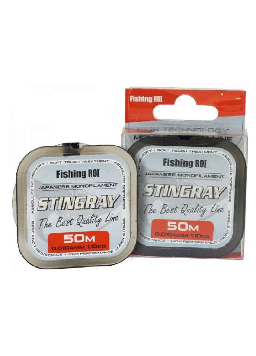 Леска Stingray 50м 0,091мм 0,97кг 152-9-091 ТМFISHING ROI No Brand (387301194)
