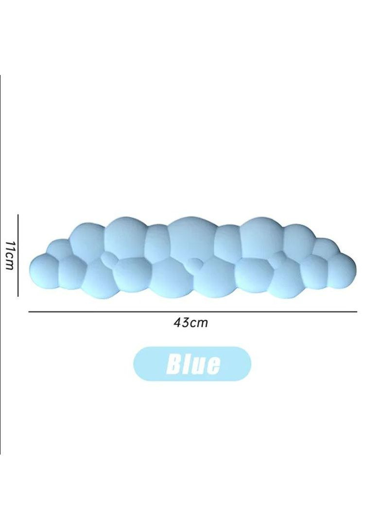 Підставка під зап'ястя для клавіатури Bubbles Blue No Brand (356494894)