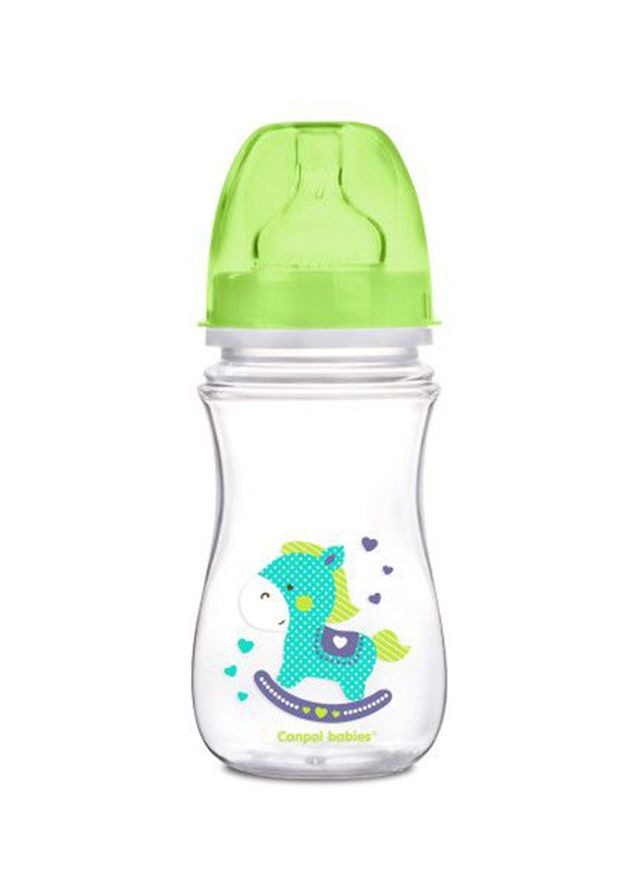 Бутылка с широким отверстием антиколиковая Easystart - Цветные зверьки цвет разноцветный 00-00056720 Canpol Babies (278747695)