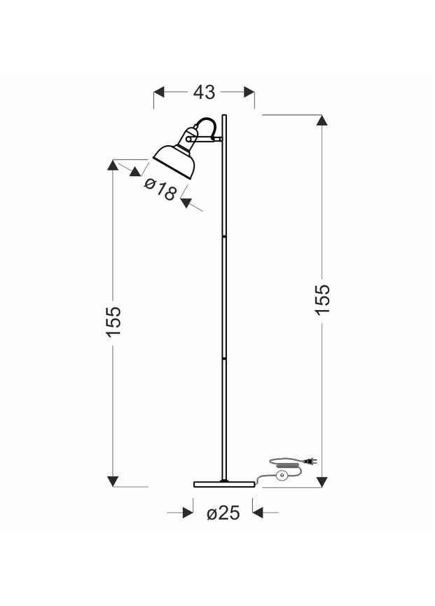 Торшер Reno (51-80196) Candellux (361312778)