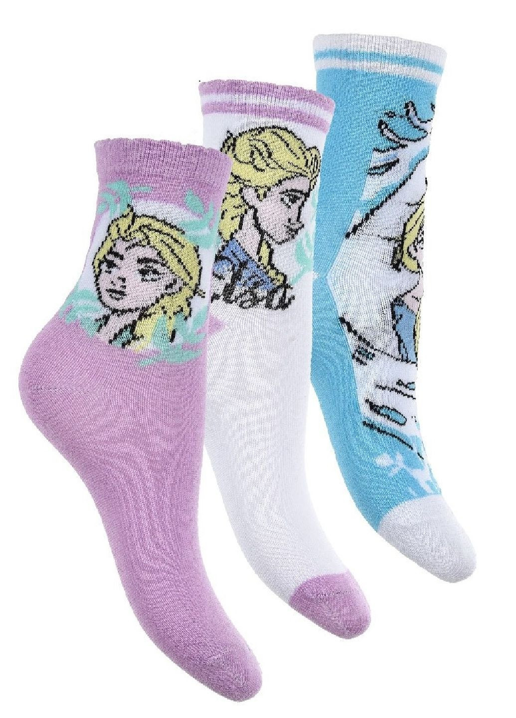 Шкарпетки 3 пари Frozen (Холодное Cердце) UE06171 EU Disney шкарпетки 3шт. (292142632)
