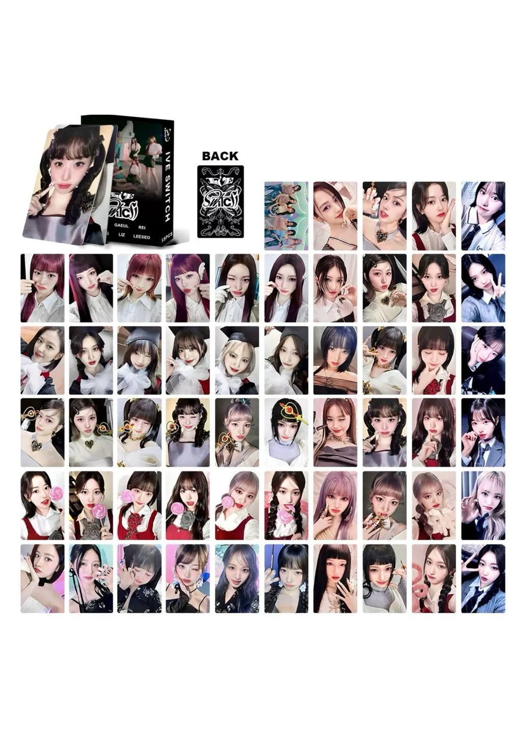 Набор карт к-поп k-pop Ive Айв No Brand (349812830)