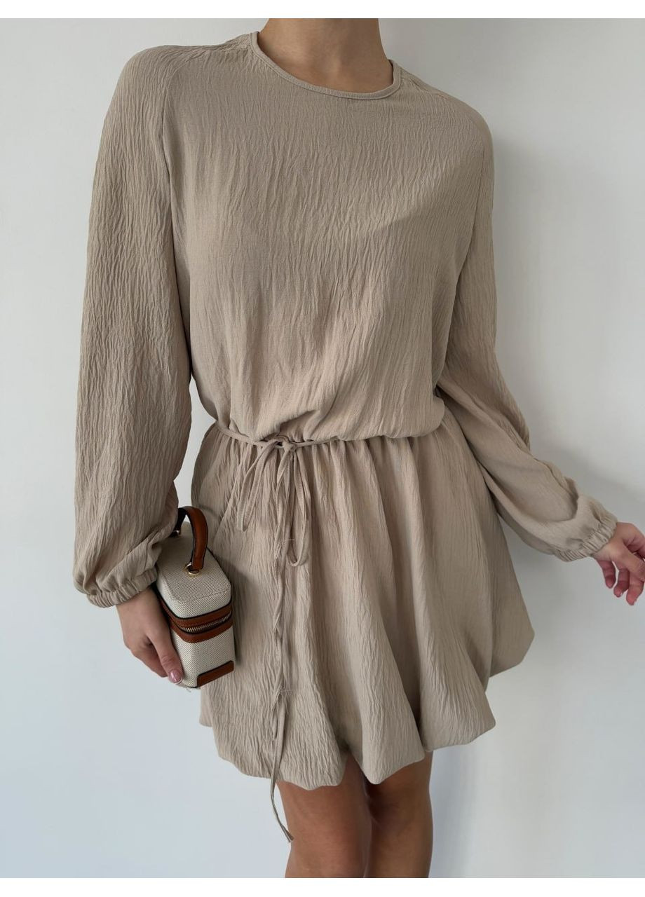 Бежева сукня, колір бежевий Fashion