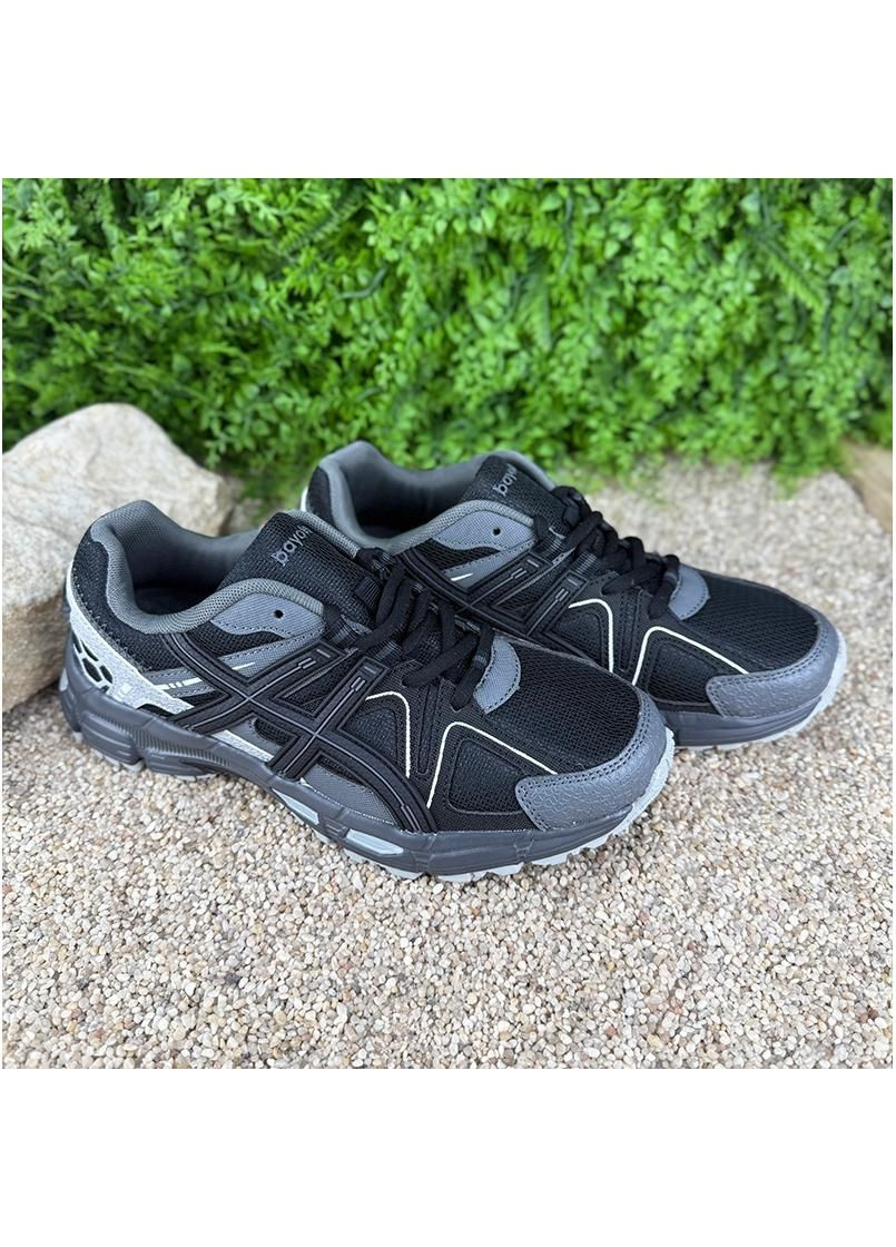 Черные чоловiчi кросiвки комбiнованi vs-0010131-6 чорнi No Brand