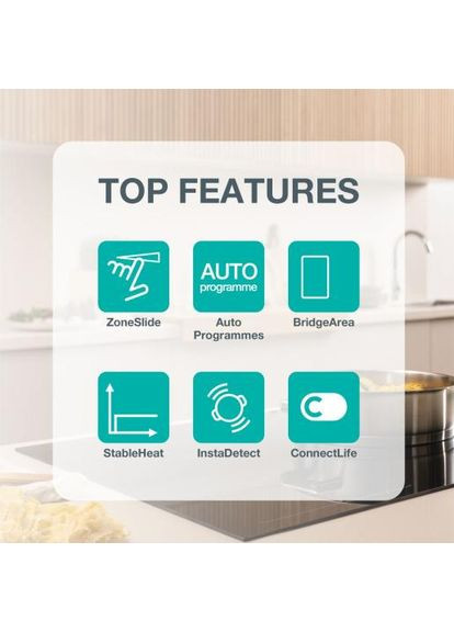 Варочная поверхность индукционная, 60см, PowerBoost, SliderTouch, увеличенная площадь приготовления, черный Gorenje (362214570)