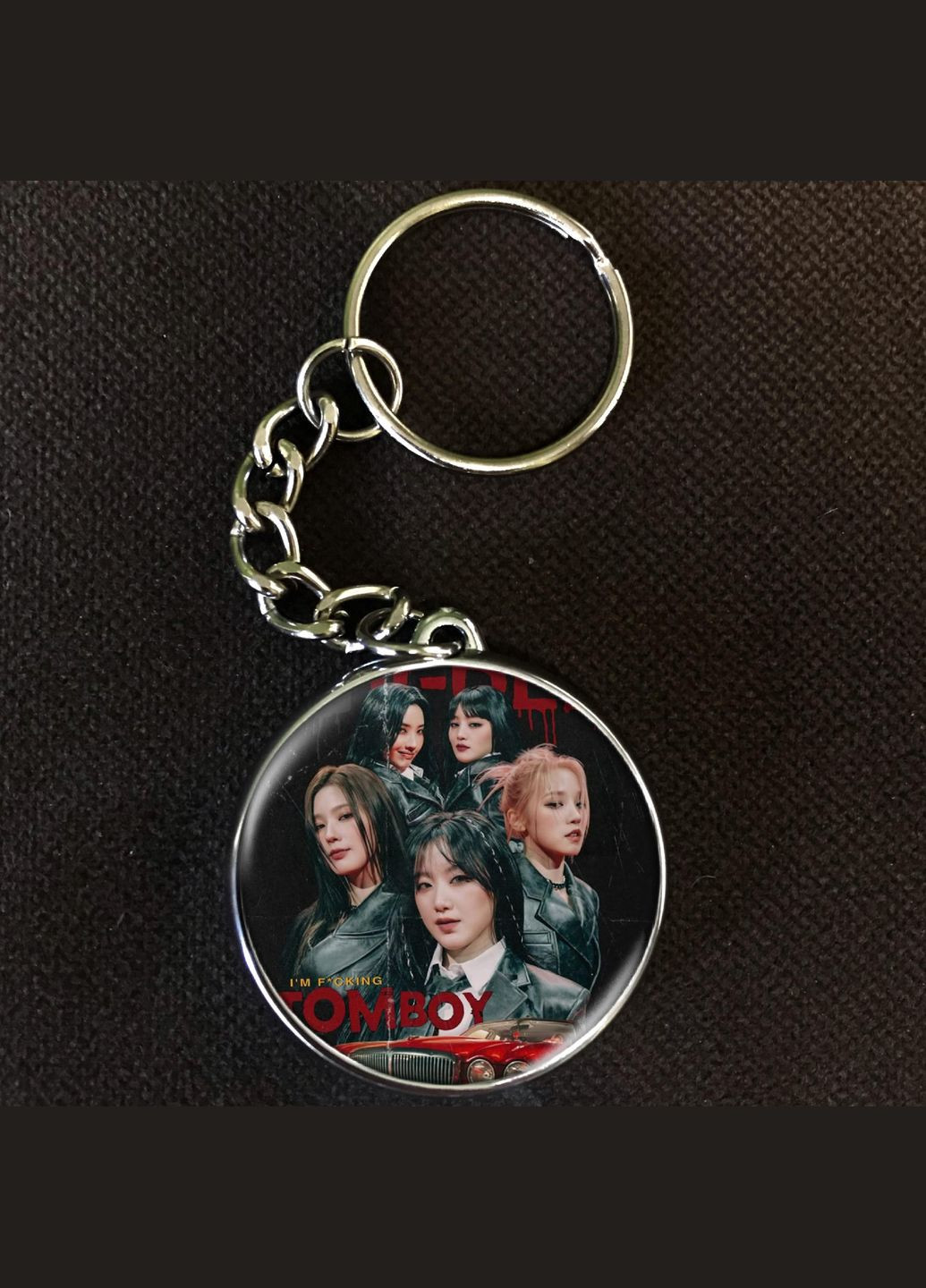 Брелок k pop (G)I-DLE #004 silver No Brand (327220957)