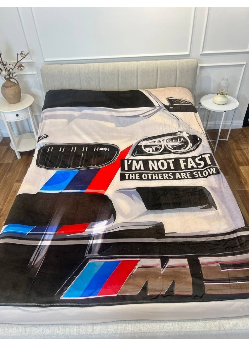 Плед 3D BMW M5 13438 135х160 см FlexDress (368761793)