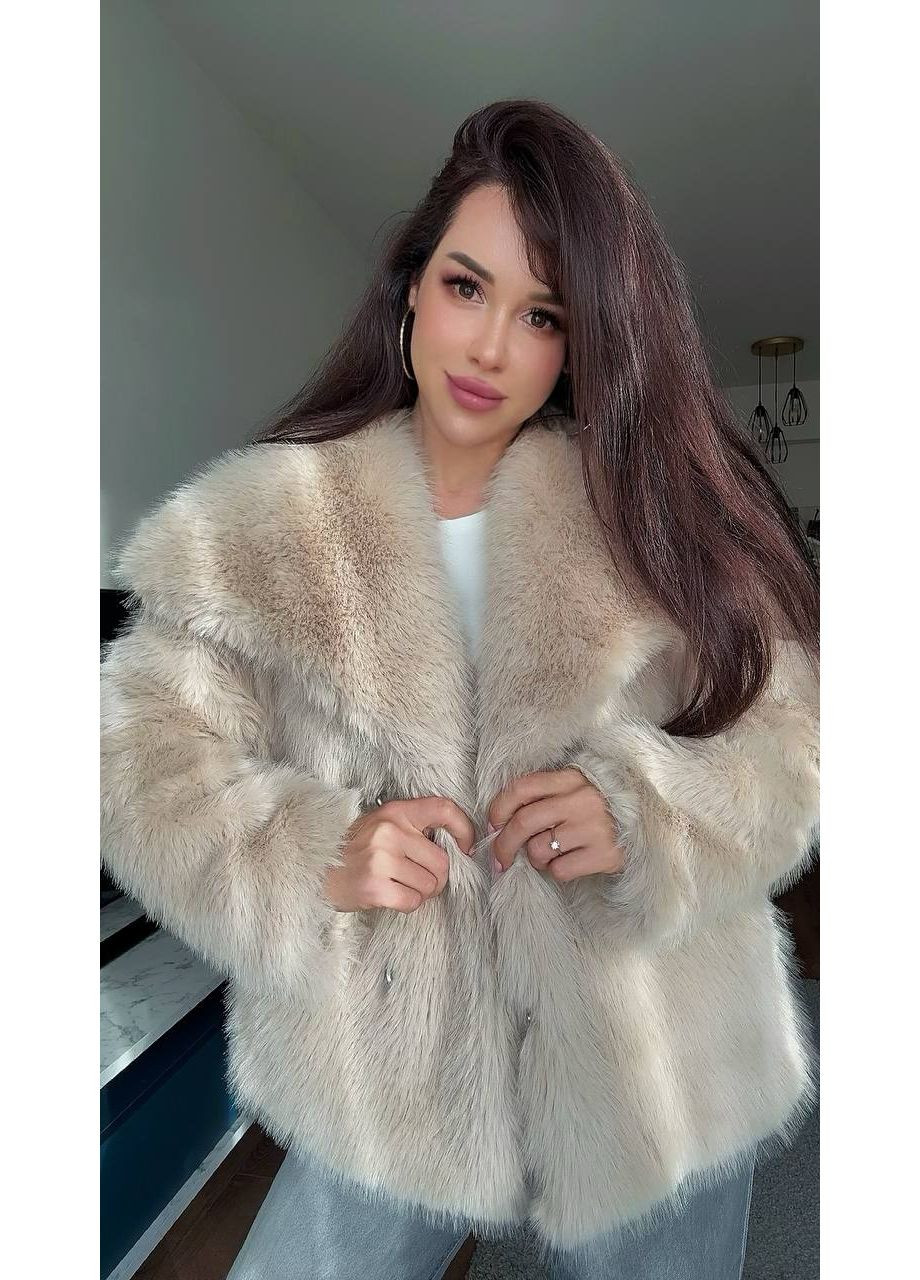 Шубка — стильная короткая эко-меховая шуба ЗАМЕРЫ В ОПИСАНИИ Vione (371394719)