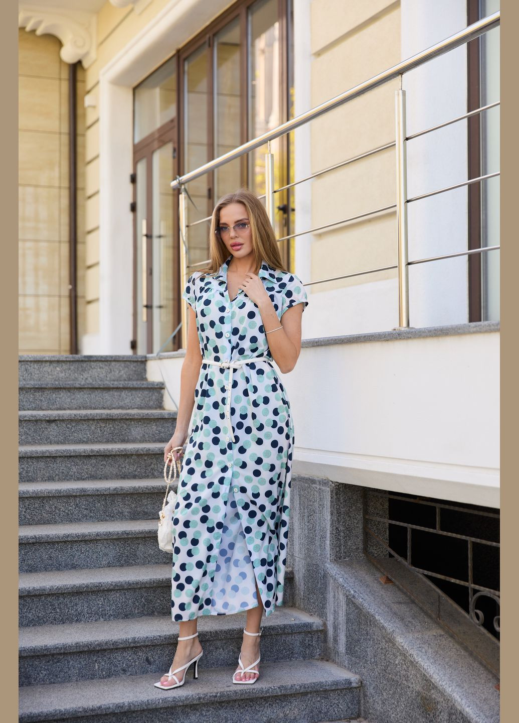 Бирюзовое платье MN