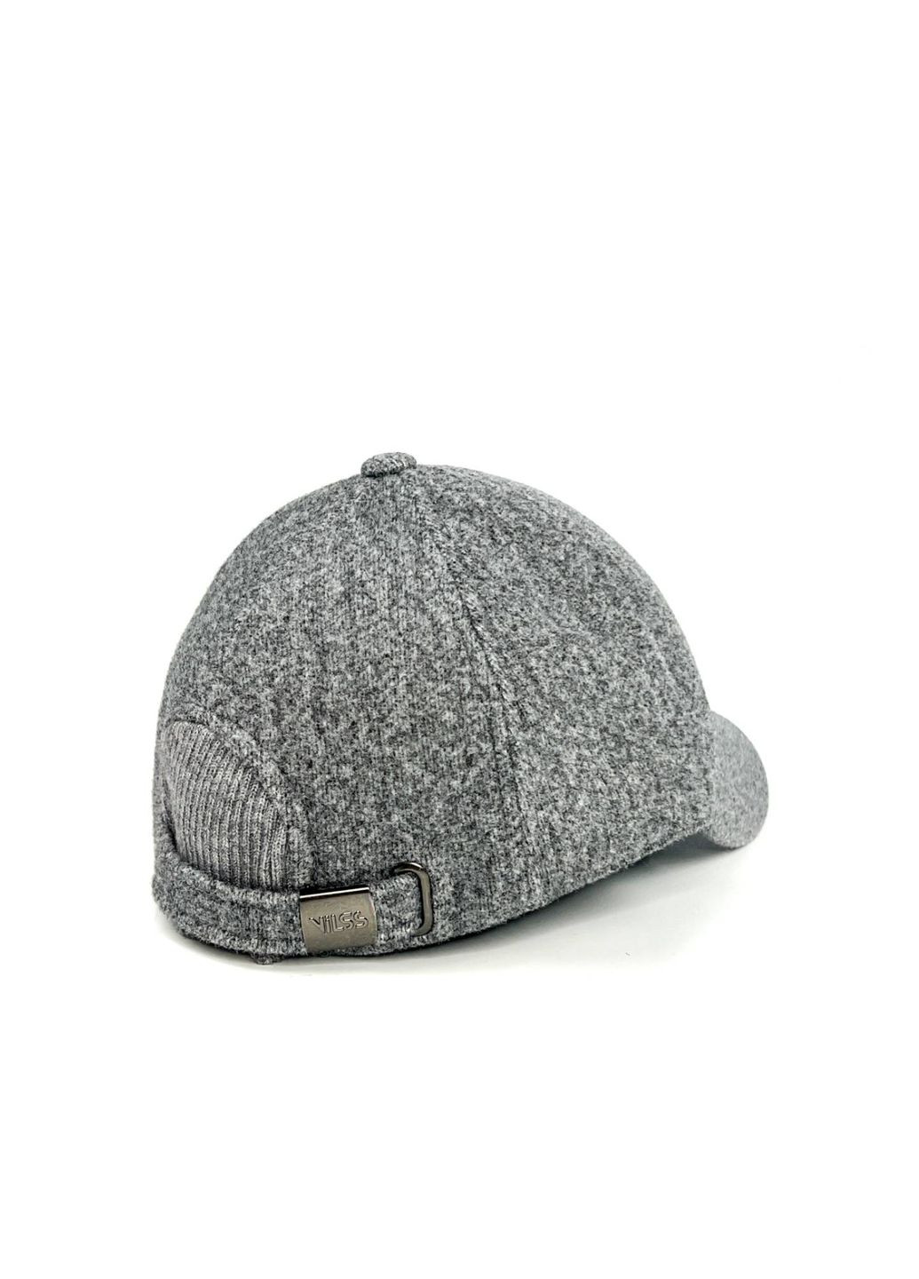 Бейсболка з регулятором і вушками жіноча вовна сіра КЕЙТ LuckyLOOK 642-478 (322789690)