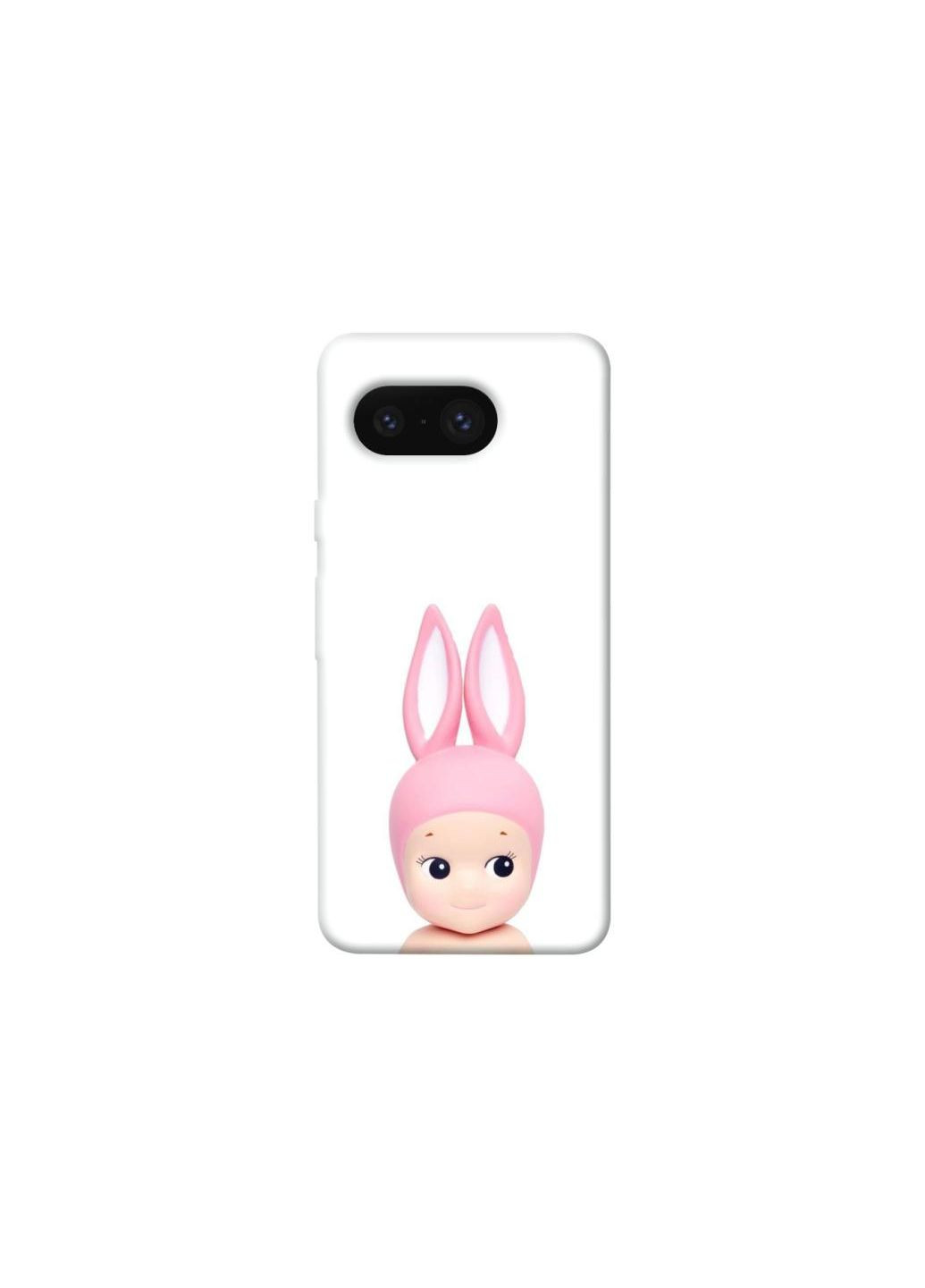 Чехол на Google Pixel 8 Minimal Bunny Peek Frontalka (352215645)