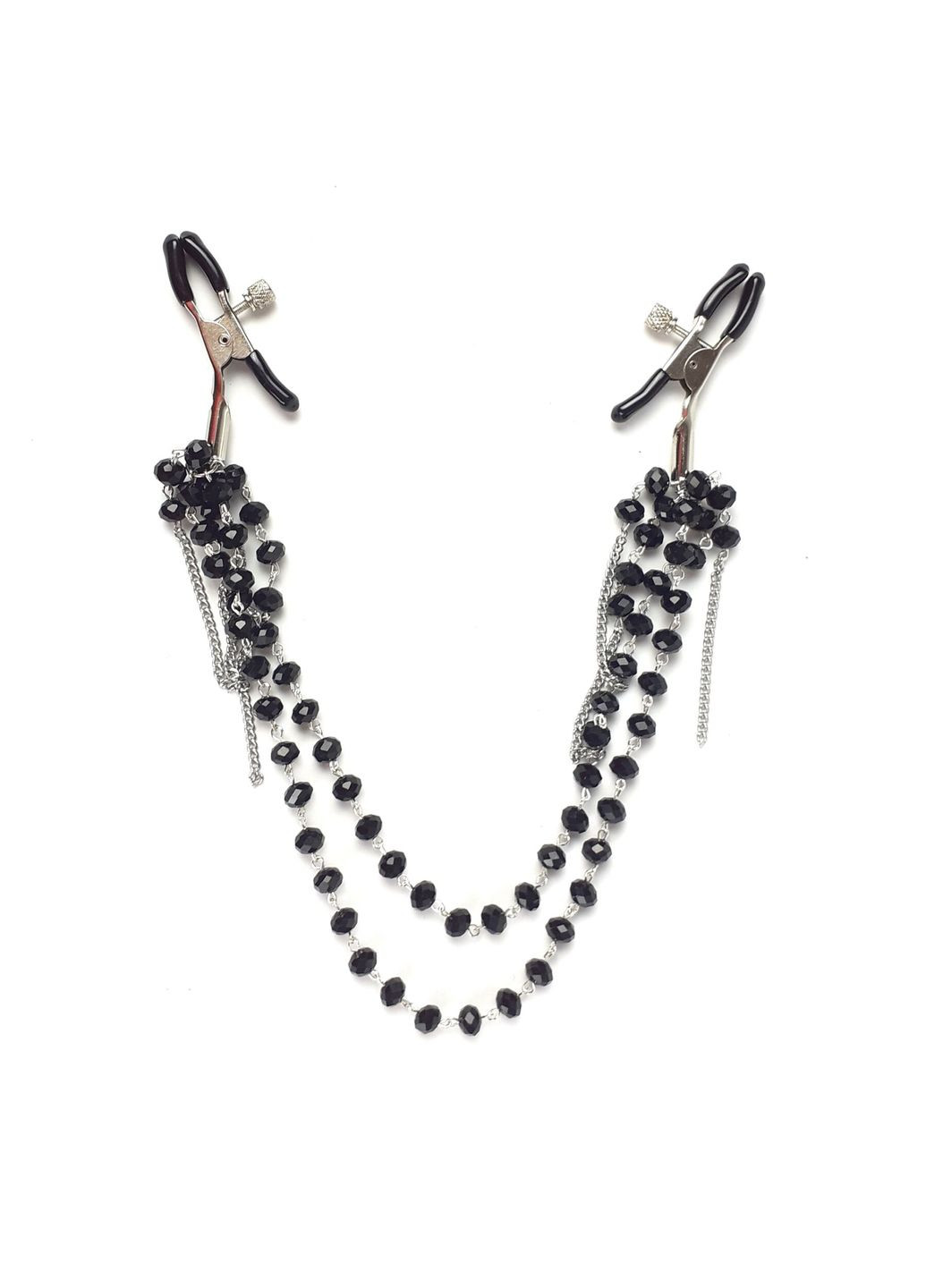 Затискач для сосків - Nipple clamps Sexy Jewelry Black Art of Sex (369952494)