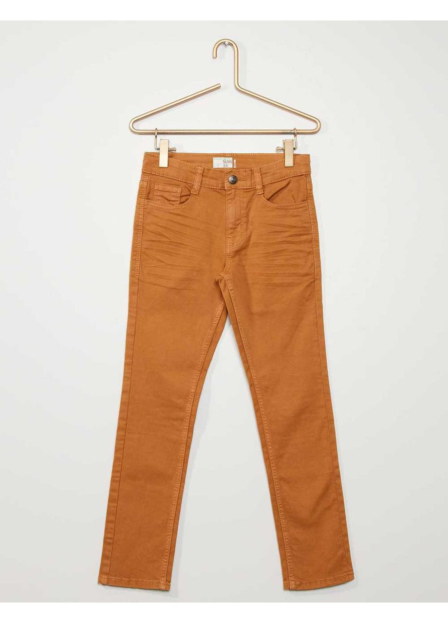 Горчичные джинсы демисезон,горчичный, Kiabi
