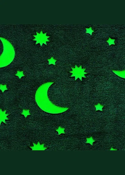 Ковдра magic blanket Blanket, Плед покривало світиться вночі, яка світиться в темряві, Плюшевий плед IP-47 No Brand (396095459)