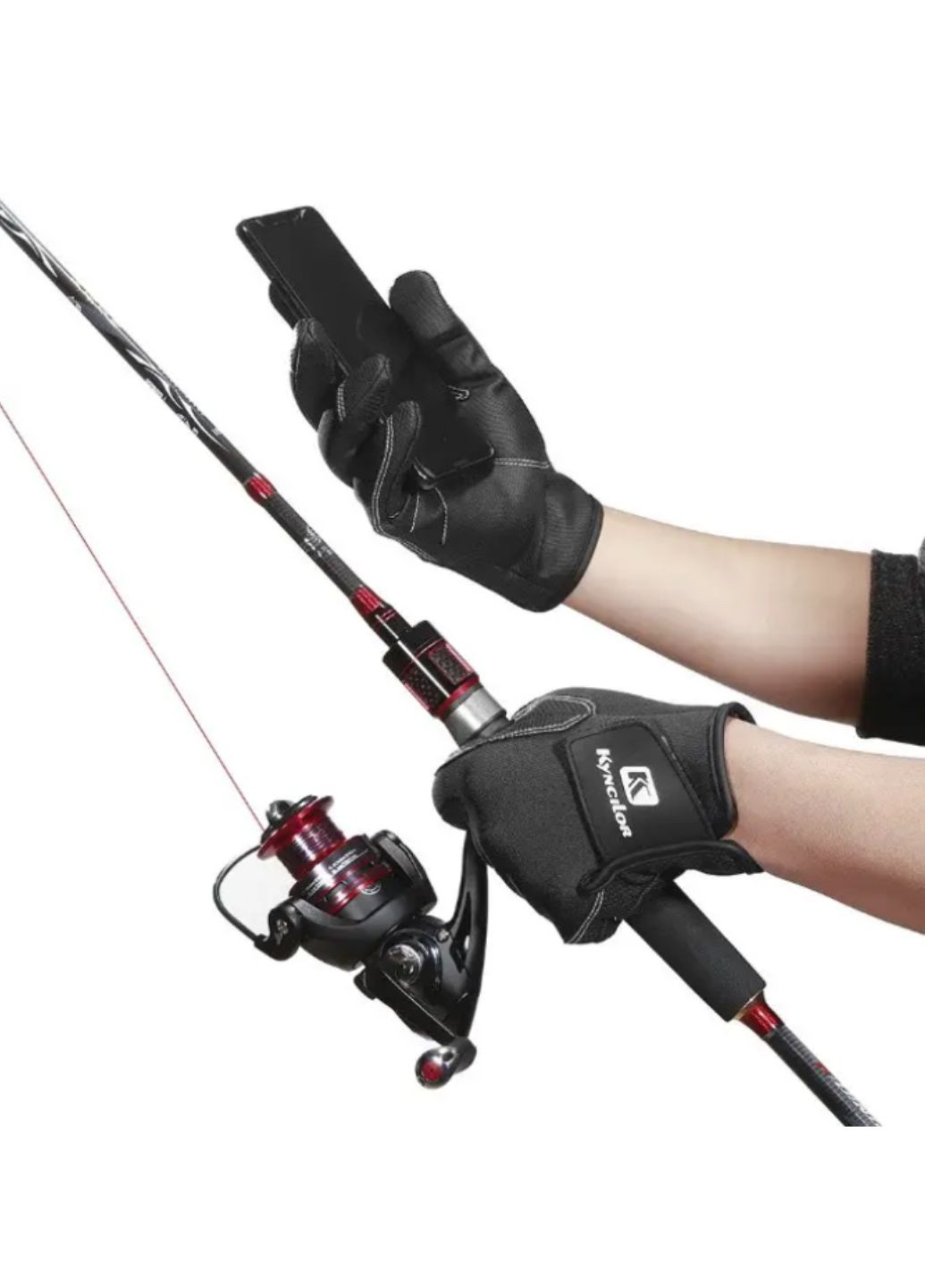 Автомобильные перчатки, велосипедные, для рыбалки (ЗП-107-13) No Brand (307485272)