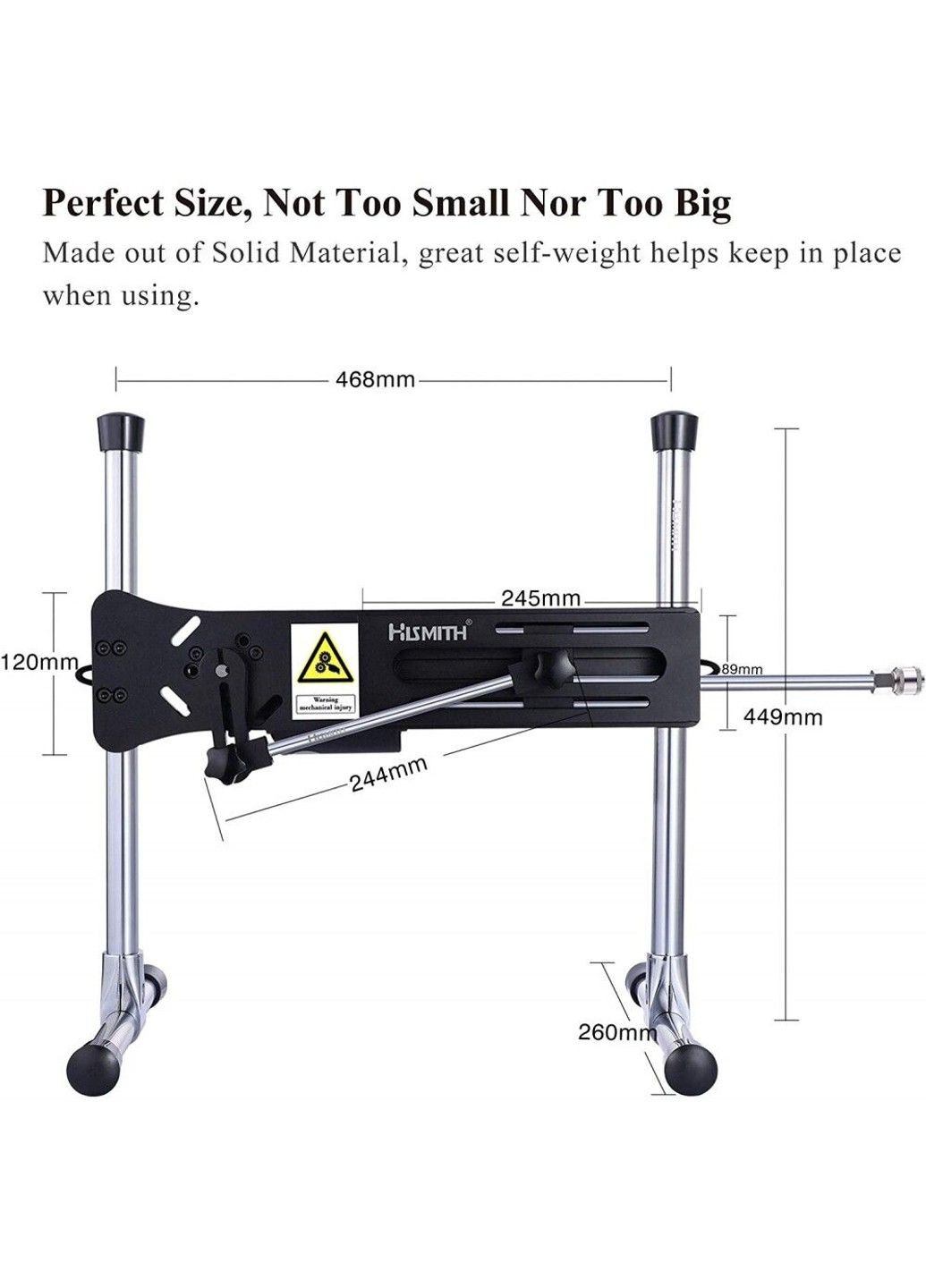 Секс-машина AK-01 Sex Machine з фалоімітатором Hismith (316231782)