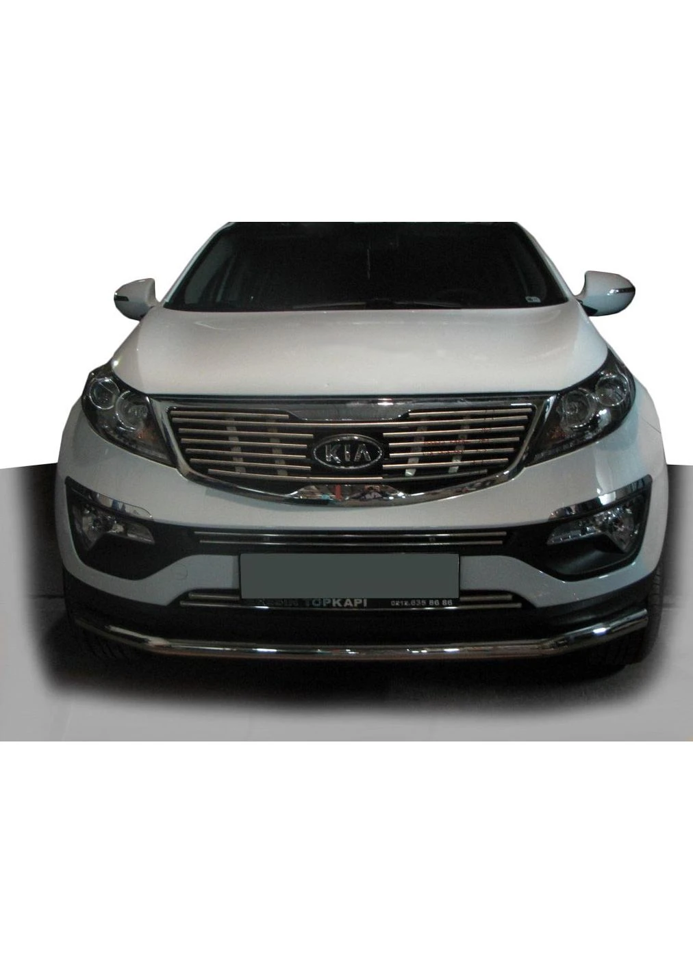 Передний защита ST008 (нерж) для Kia Sportage 2010-2015 гг CAN (389055305)