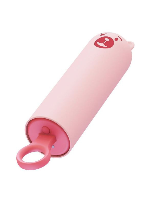Вибратор Teddy Pink (Black Dildo), реалистичный вибратор под видом мороженого CuteVibe (369945492)
