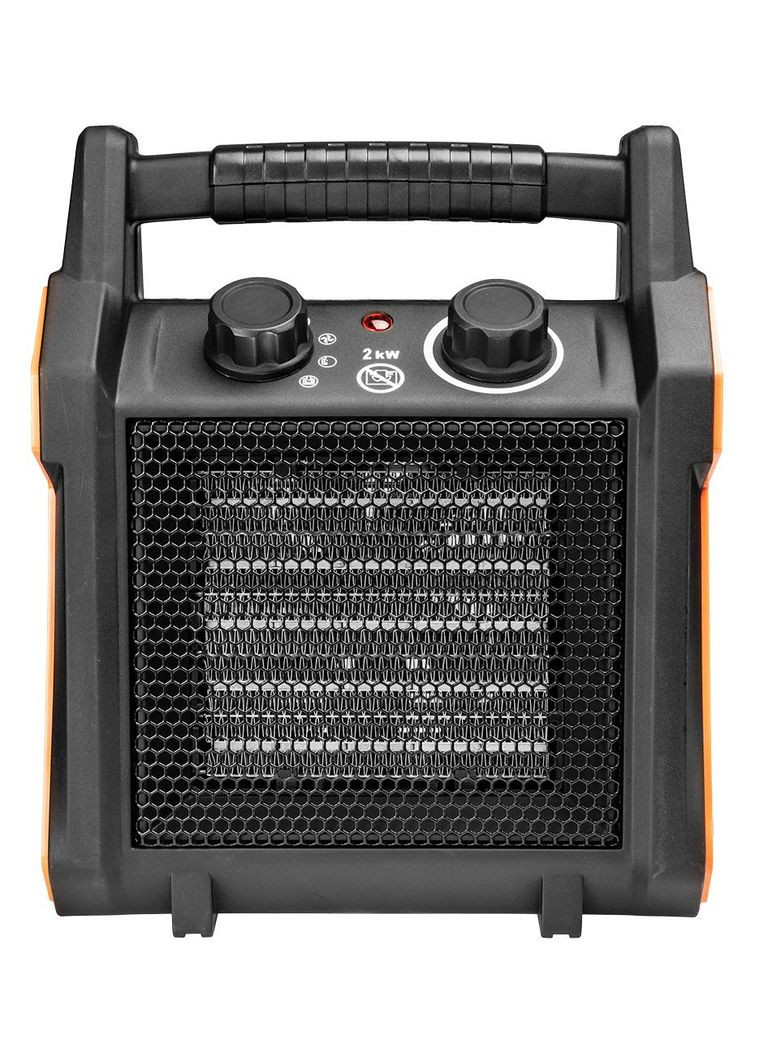 Тепловая пушка (2 кВт, 230 В, 20 кв.м) керамический обогреватель (24461) Neo Tools (307825803)