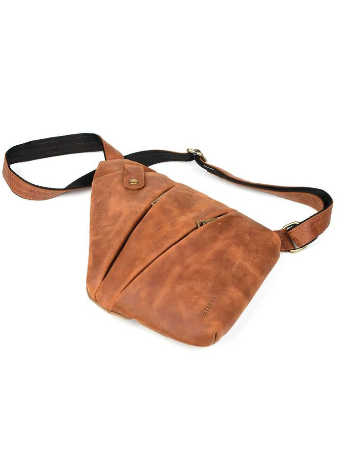 Мужская сумка линг через плечо микс конваса и кожи RBC-6402-3md TARWA (298684467)