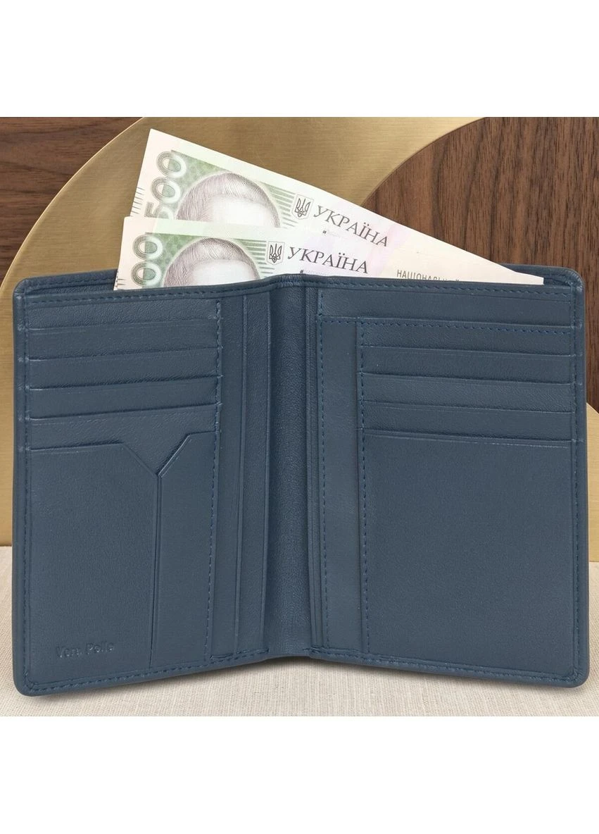 Чоловіче портмоне Cortina 5050 navy (90110) Синє Tony Perotti (400748290)